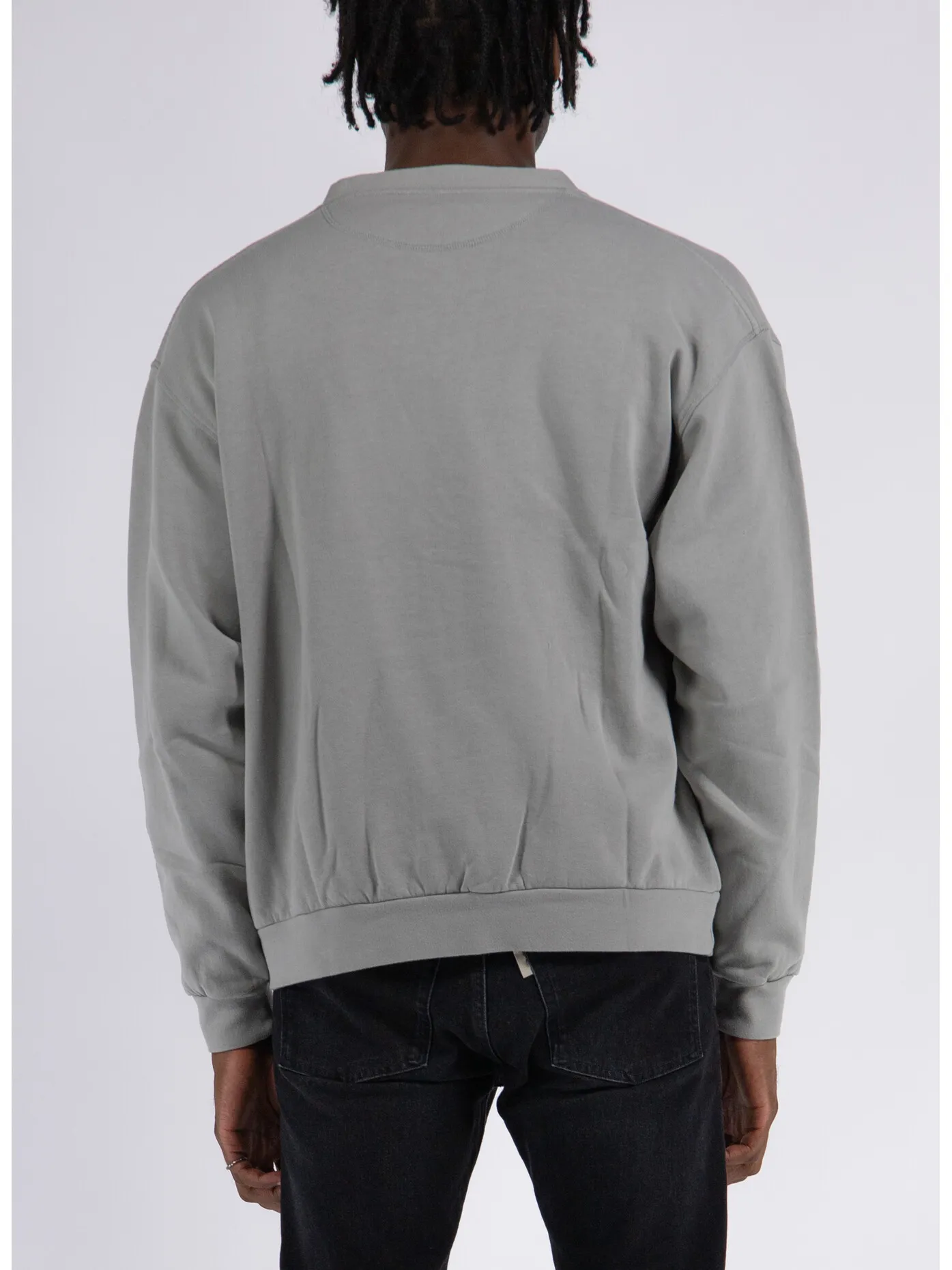    -POP TRADING COMPANY    -CARDIGAN BIG P SWEAT-