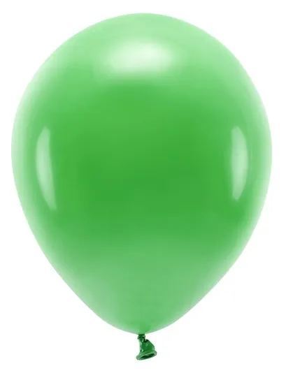 10 palloncini eco pastello verde erba 26cm