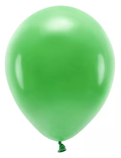 10 palloncini eco pastello verde erba 26cm