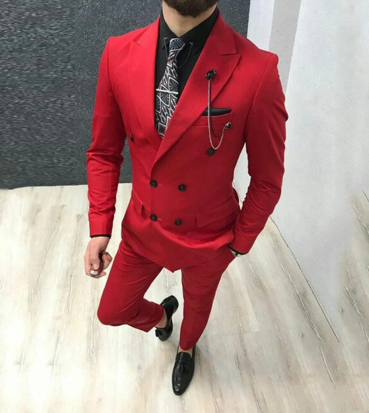 2022 Nuovi Ultimi Pantaloni Cappotto Disegni Smoking di Velluto Rosso Slim Fit Uomo Vestito 2 Pezzo Giacche Personalizzate Sposo