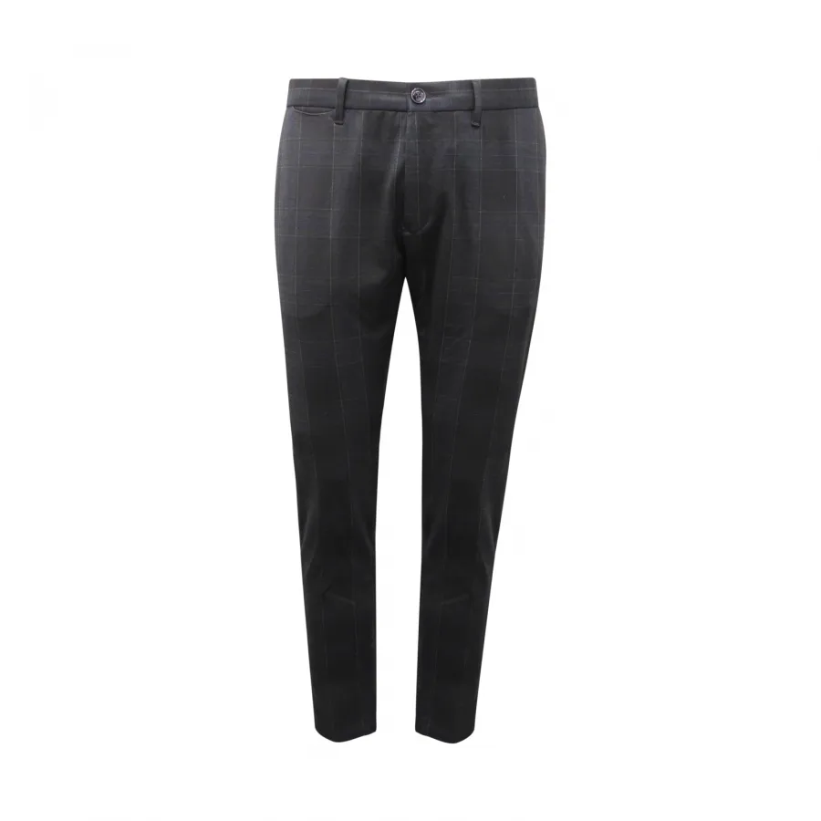 2495AU pantalone uomo JOHN BARRITT man trousers blue/green