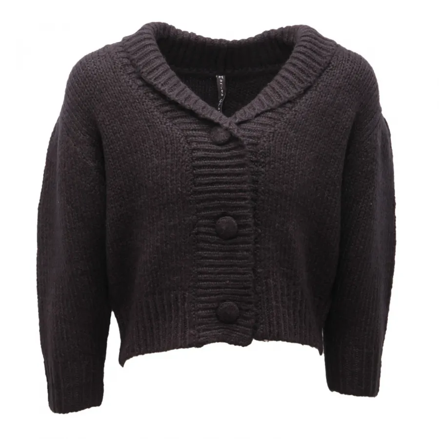 2810AL cardigan bimba girl MANILA GRACE kids sweater black