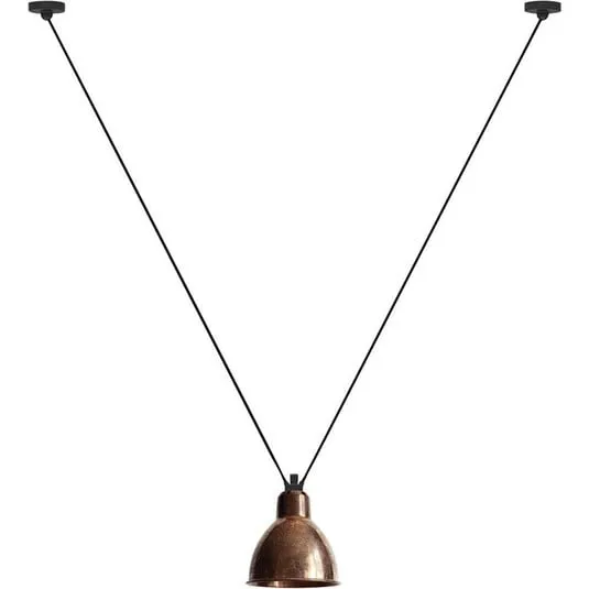 323 L Lampada a Sospensione Round Raw Copper - Lampe Gras | Acquista online