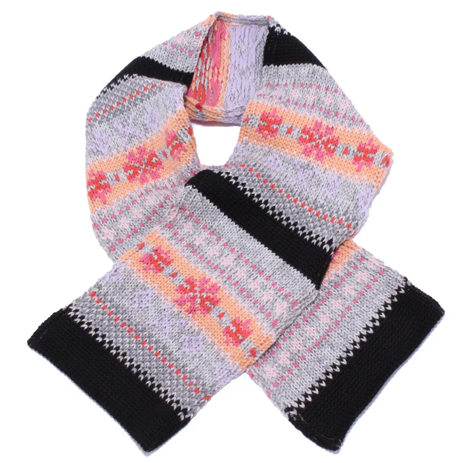 3809Y sciarpa bimba girl CATYA wool multicolor scarf