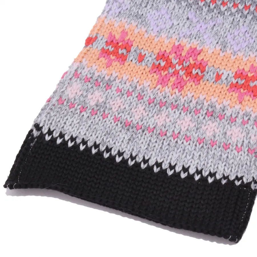 3809Y sciarpa bimba girl CATYA wool multicolor scarf