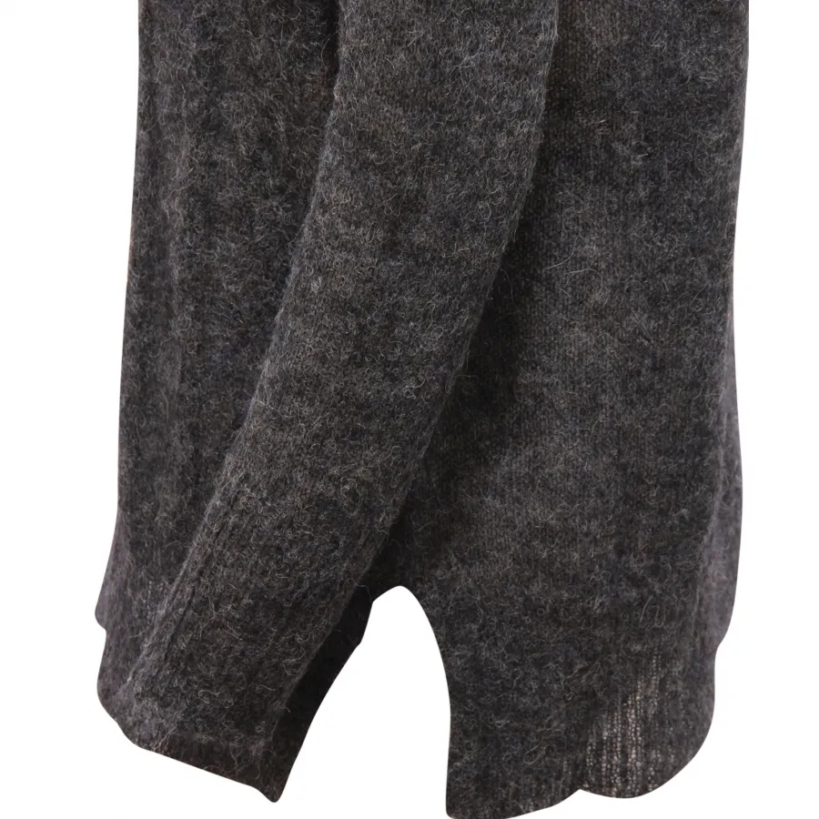 4898AZ MAGLIONE DONNA D.EXTERIOR WOMAN V-NECK WOOL BLEND SWEATER