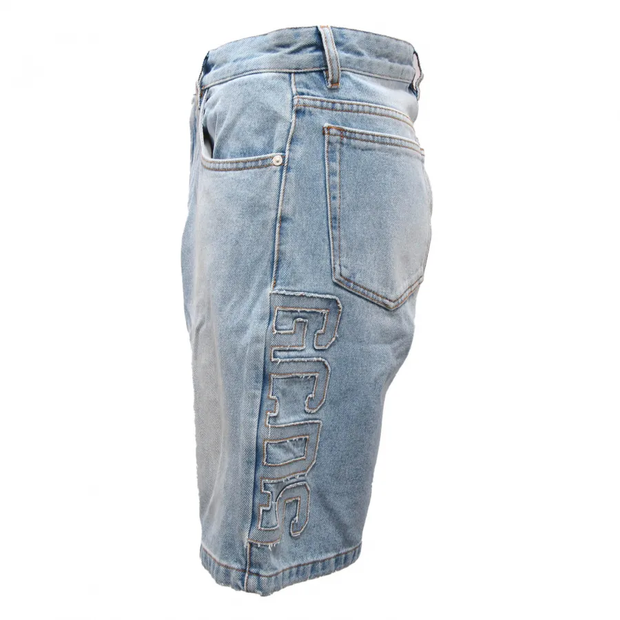 8403AN bermuda uomo GCDS WIDE FIT man denim shorts
