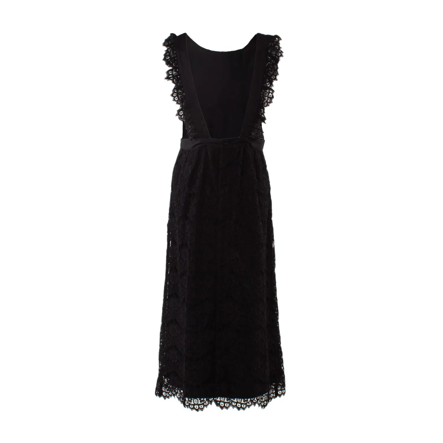 Abito Girl In Pizzo Nero