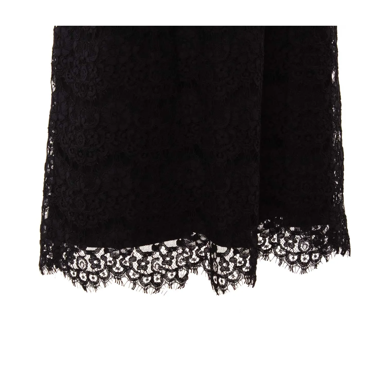 Abito Girl In Pizzo Nero