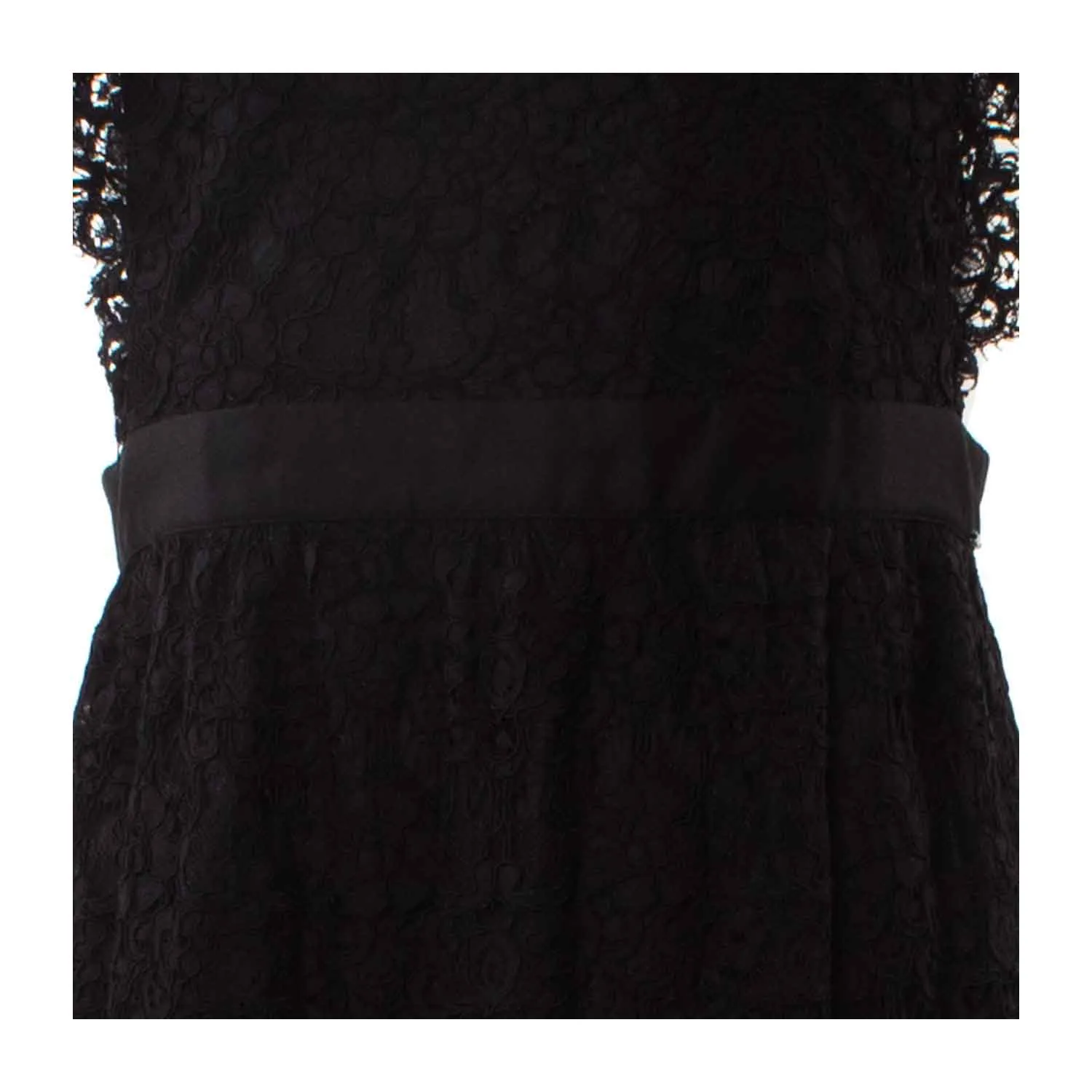 Abito Girl In Pizzo Nero
