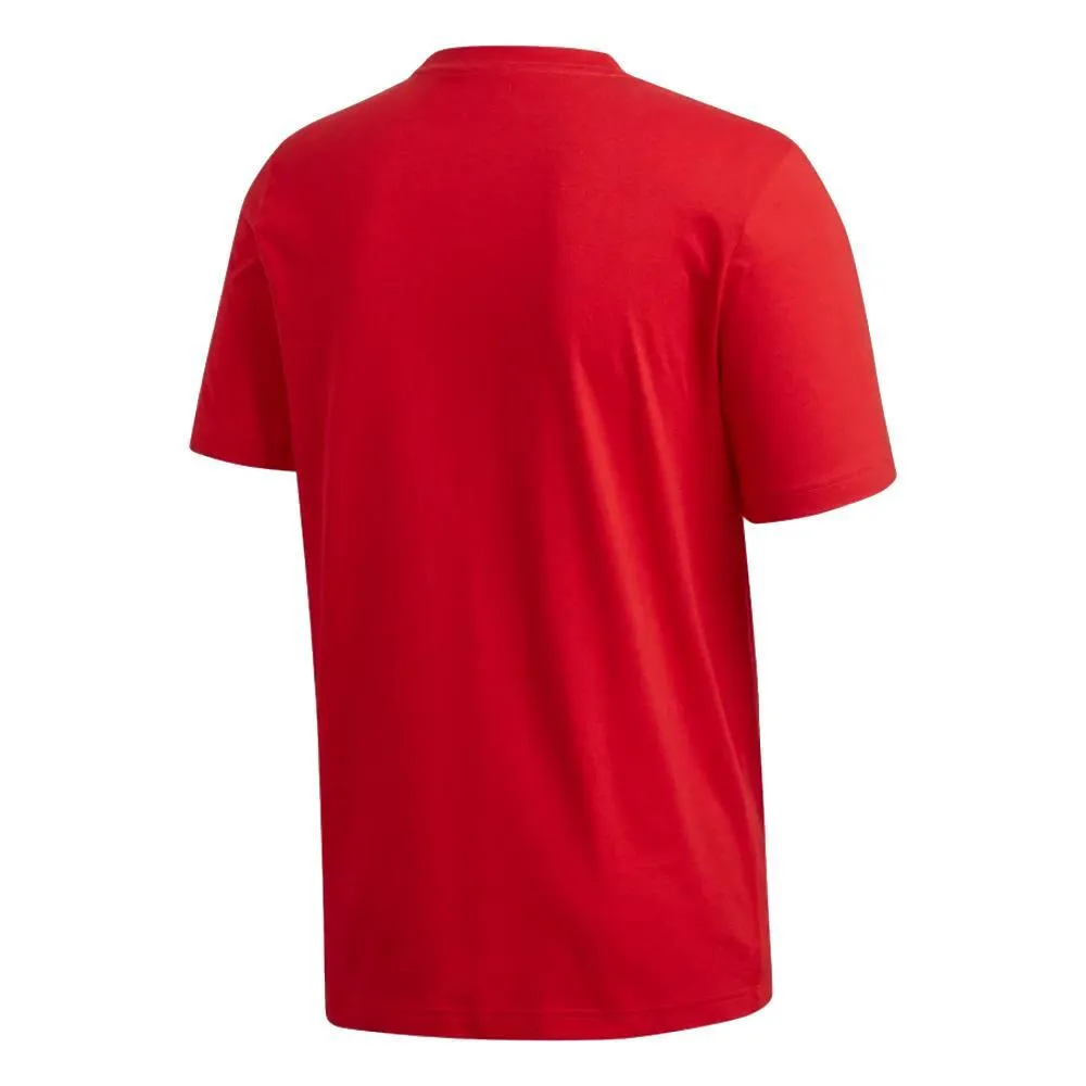  ADIDAS T-SHIRT UOMO ROSSO FM6214 