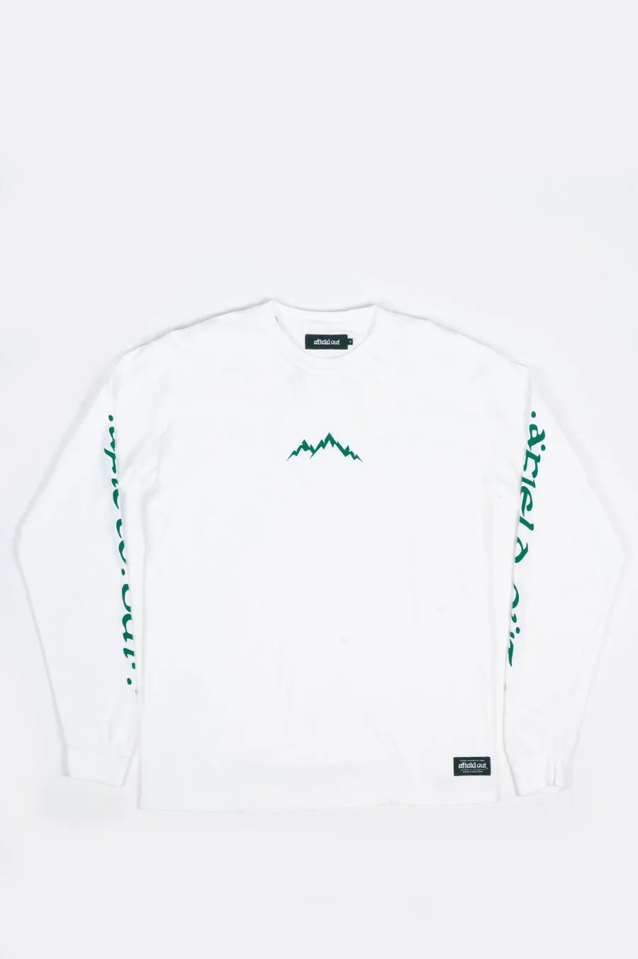 AFIELD OUT DESCEND L/S T-SHIRT WHITE