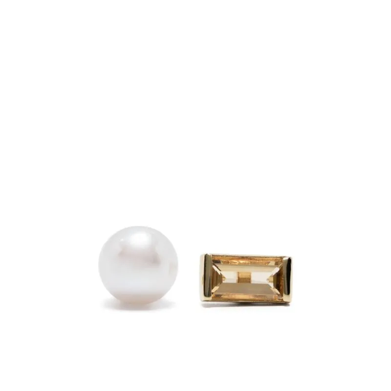 Aliita Earrings Pair Perla Mono+baguette ct Epdce200idyg09k