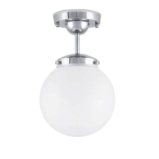 Alley Plafoniera IP44 Chrome/White - Globen Lighting | Acquista online