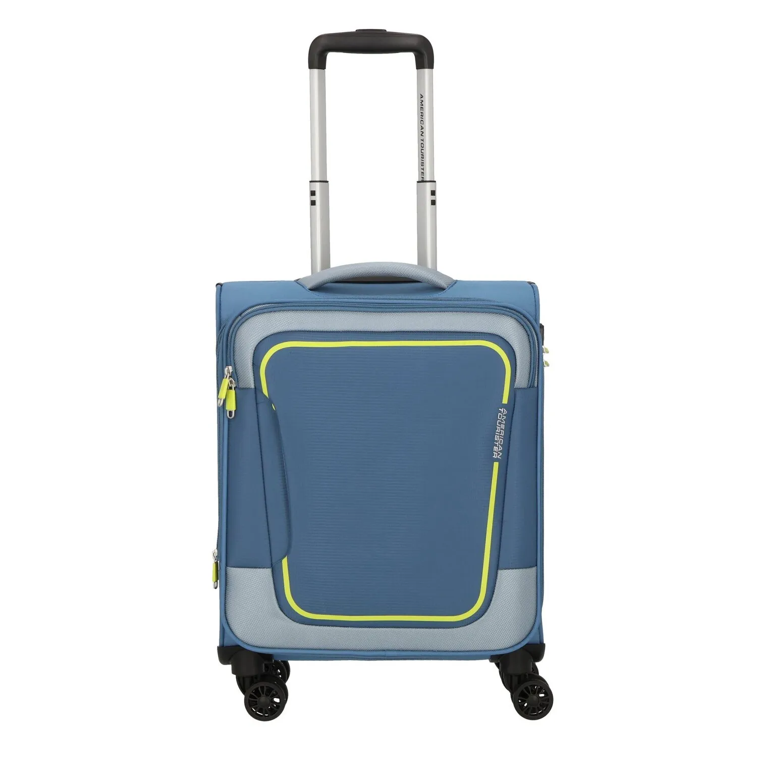 American Tourister Pulsonic 4 ruote Carrello della cabina 55 cm con piega di espansione