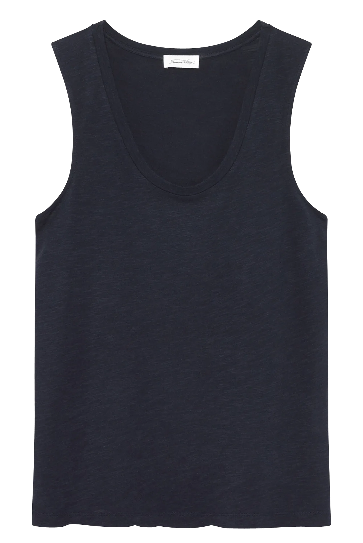  AMERICAN VINTAGE   JACKSONVILLE - Canotta scollo tondo in misto cotone | Blu