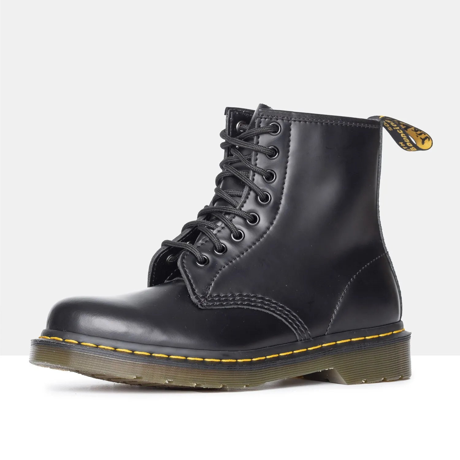Anfibio DR.MARTENS Donna 1460 BLACK SMOOTH Nero