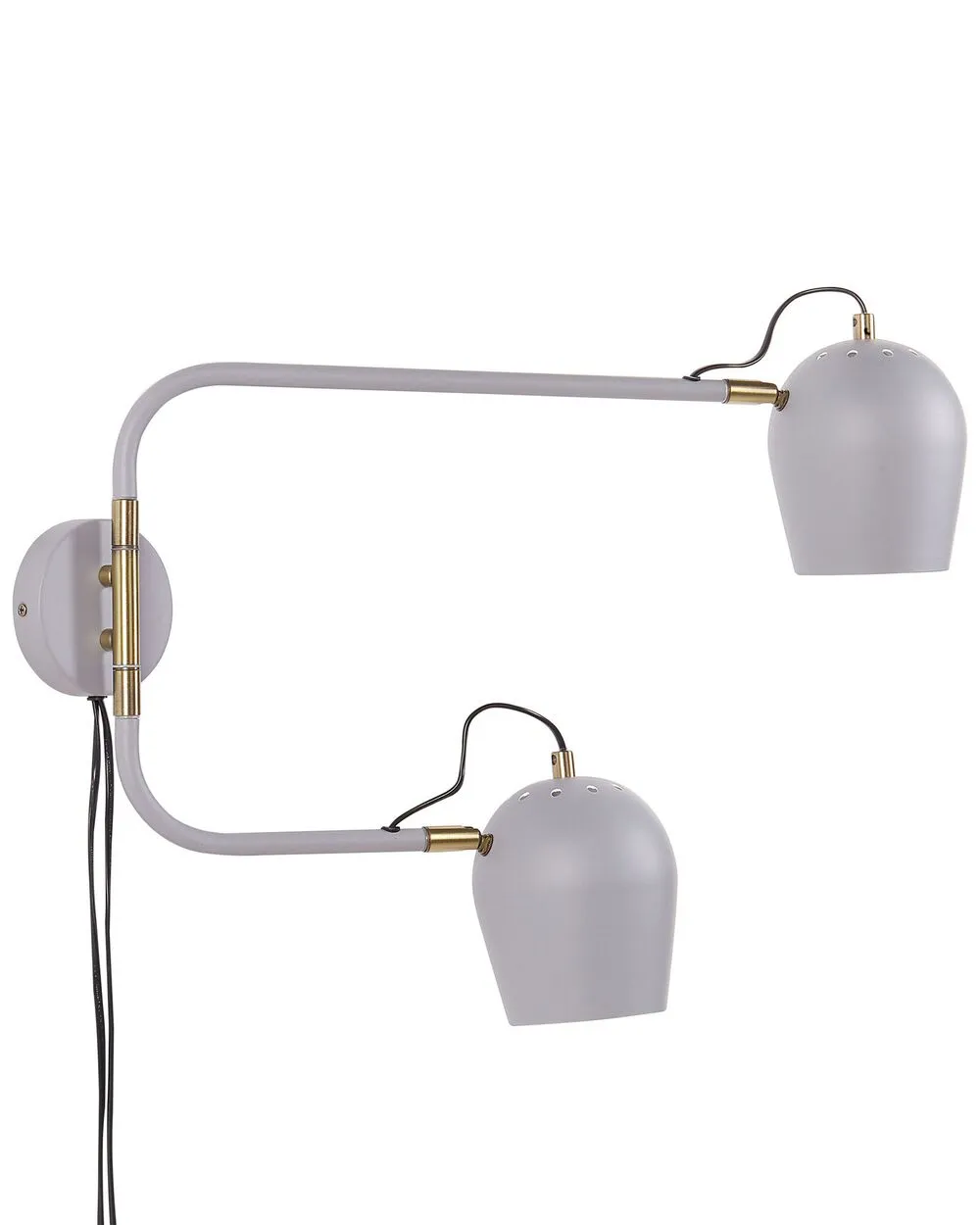 Applique ESTRELLA Regolabile Metallo Grigio chiaro