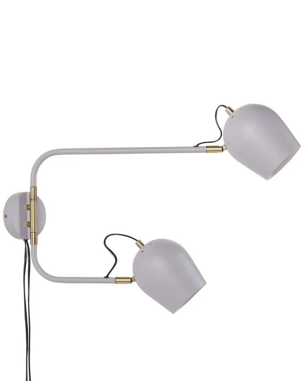 Applique ESTRELLA Regolabile Metallo Grigio chiaro