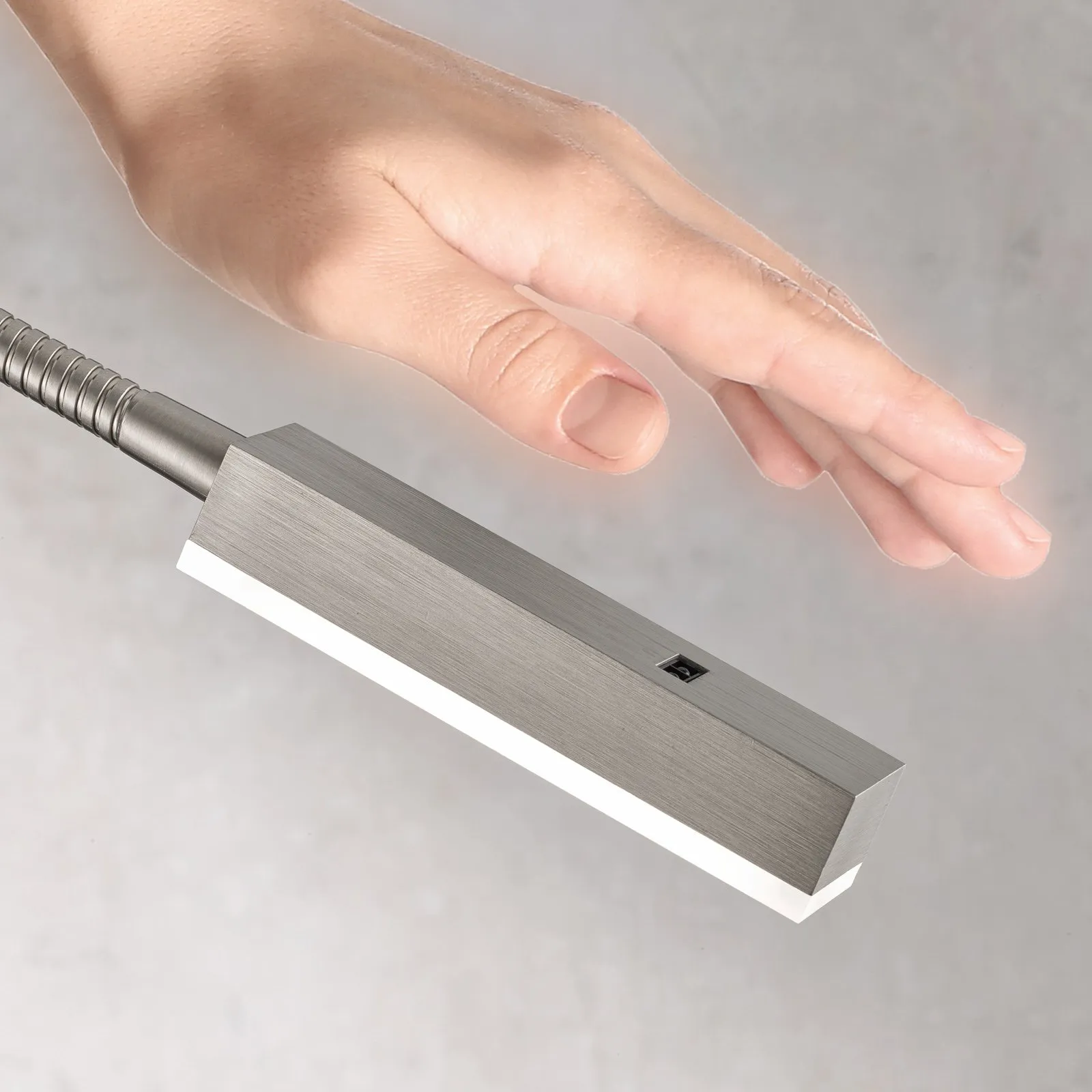 Applique LED Raik con comando gestuale, alu