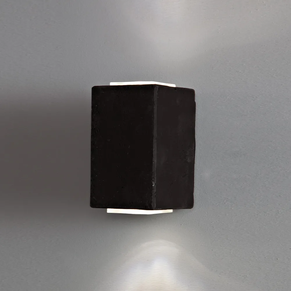 Applique TOSCOT – SMITH P123 Terracotta 2 Luci LED Biemmisione H. 12