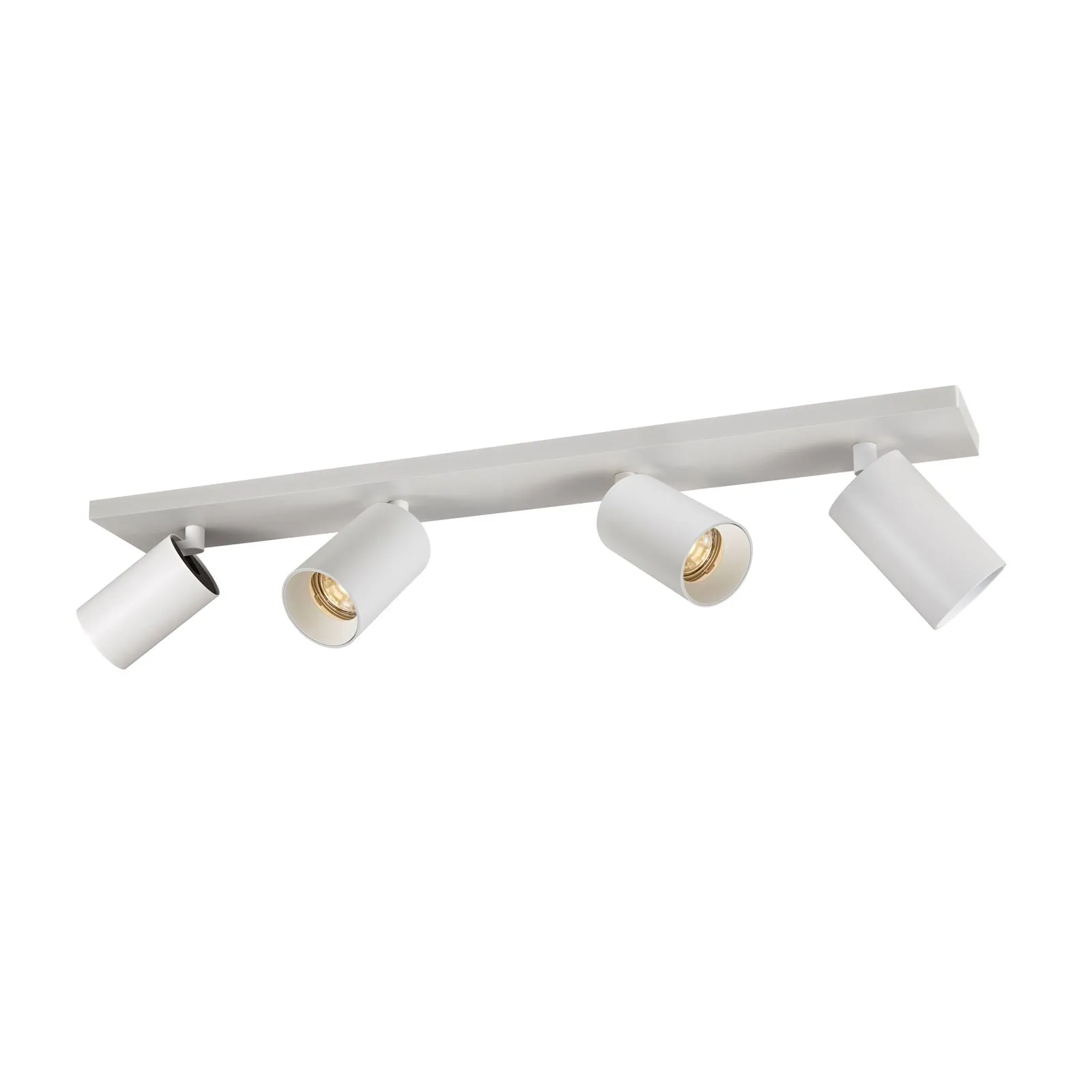 Arcchio faretto Brinja, bianco, angolare, Ø 7 cm, a 4 luci, GU10