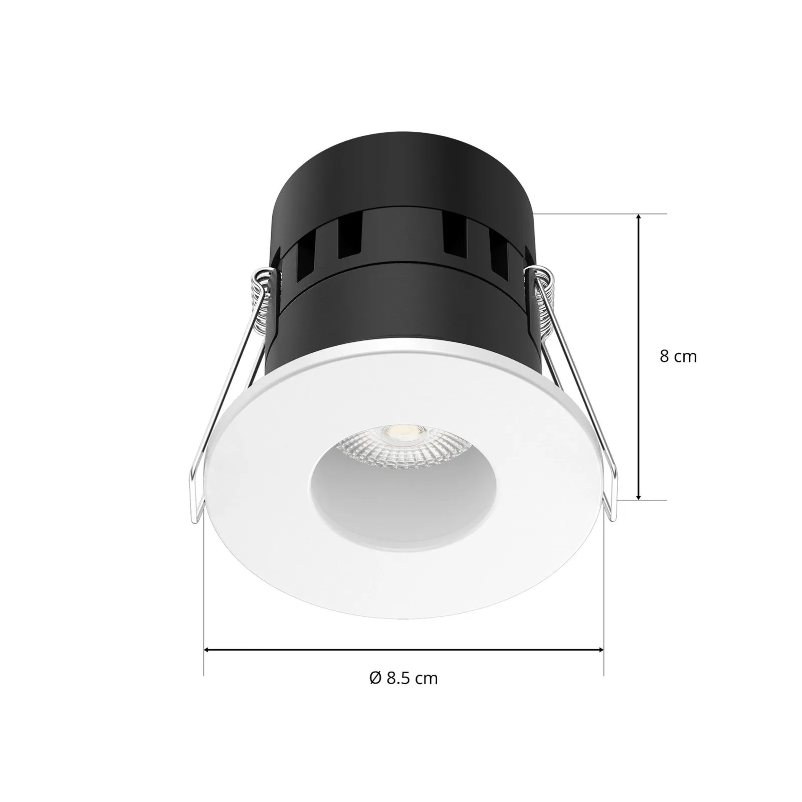 Arcchio Tempurino spot LED incasso, 8 cm, 30°