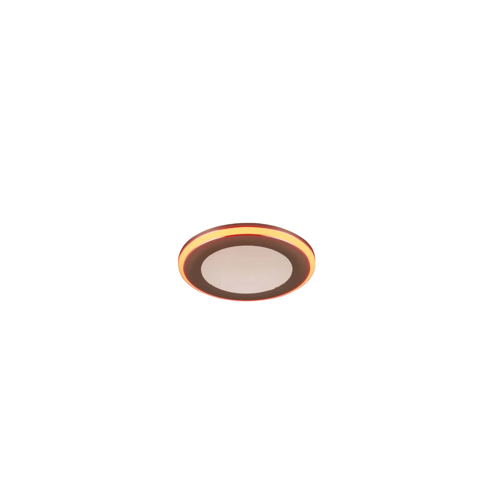 Argus faretto incasso LED RGBW remote Ø8cm cromo