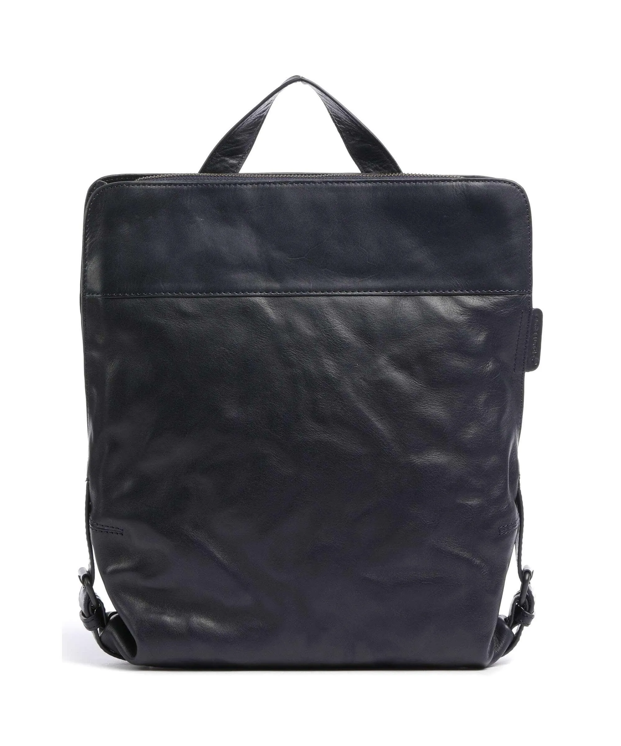  Aunts & Uncles Grandma's Luxury Club Mrs. Cherry Pie Borsa a zainetto 13″ pelle di vacchetta finemente grana blu scuro  