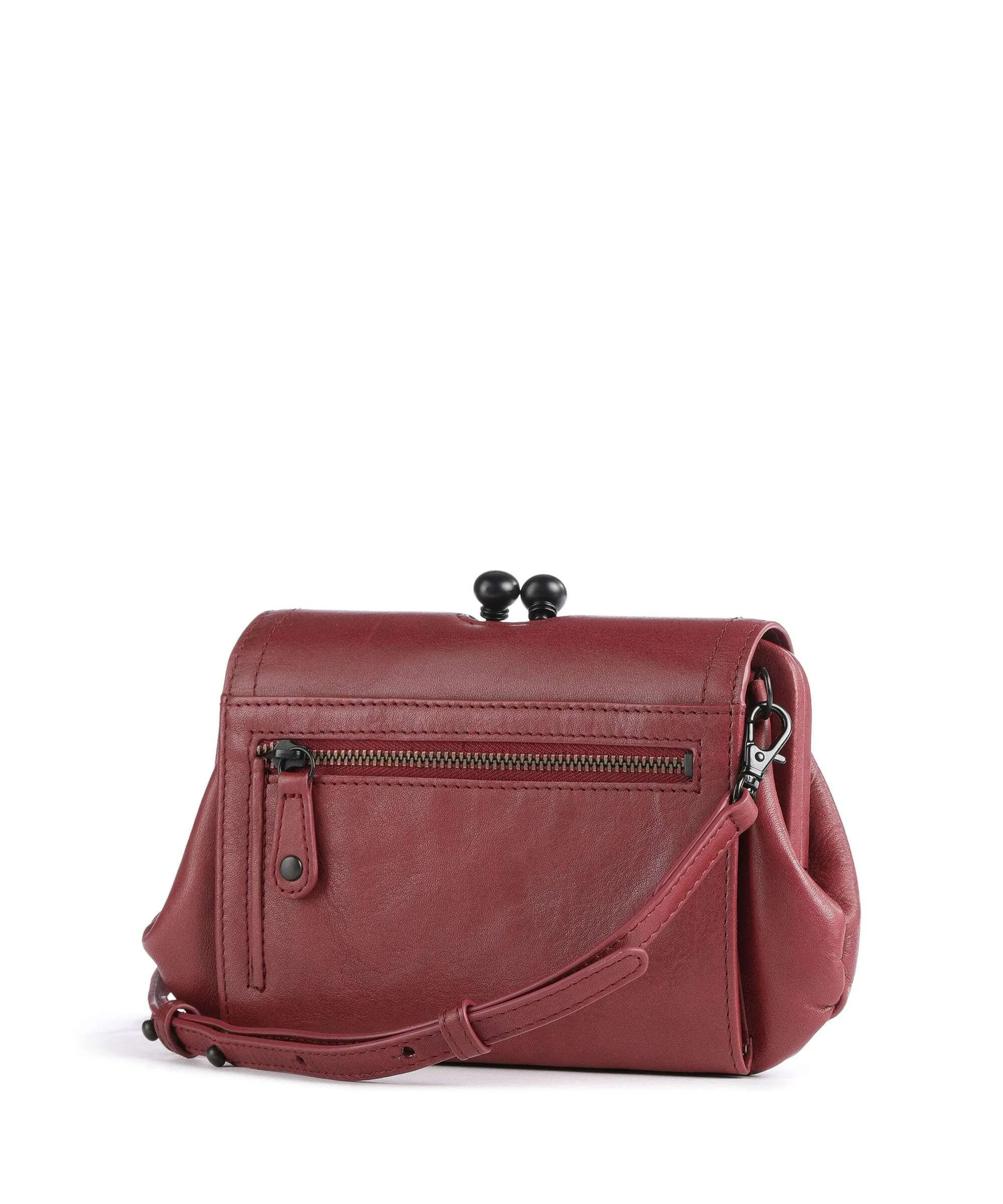  Aunts & Uncles Grandma's Luxury Club Mrs. Whoopie Pie Borsa a tracolla pelle di vacchetta finemente grana rosso  
