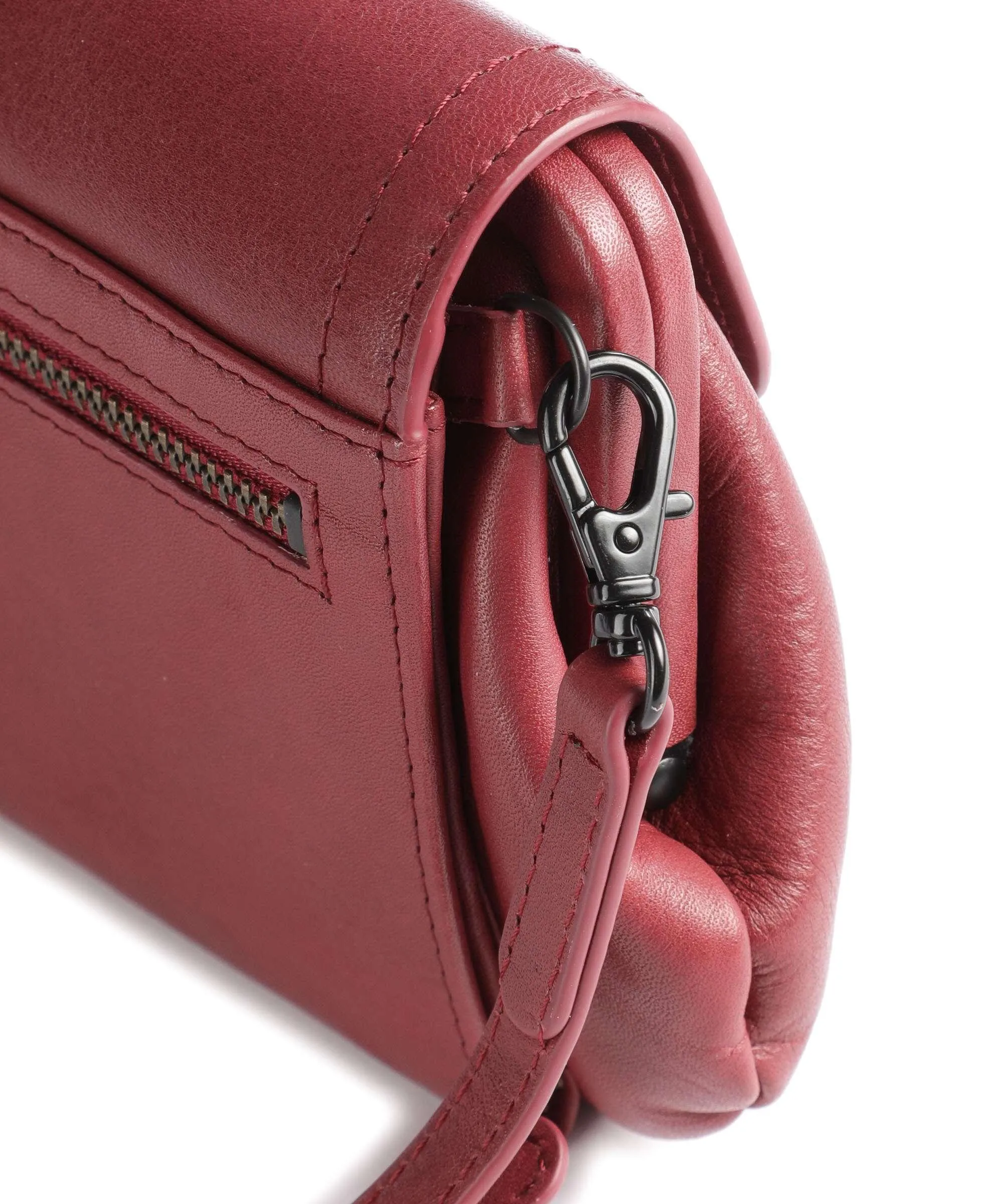  Aunts & Uncles Grandma's Luxury Club Mrs. Whoopie Pie Borsa a tracolla pelle di vacchetta finemente grana rosso  