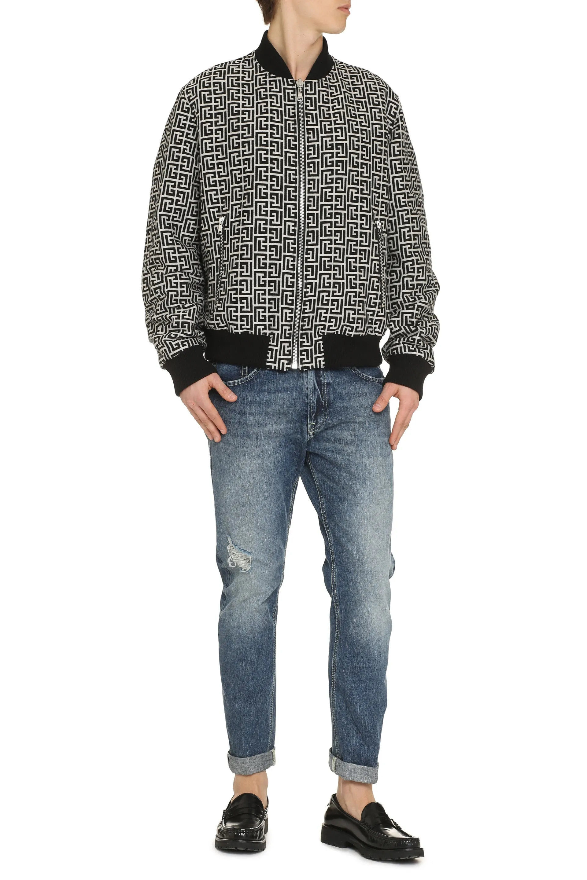 Balmain Bomber reversibile