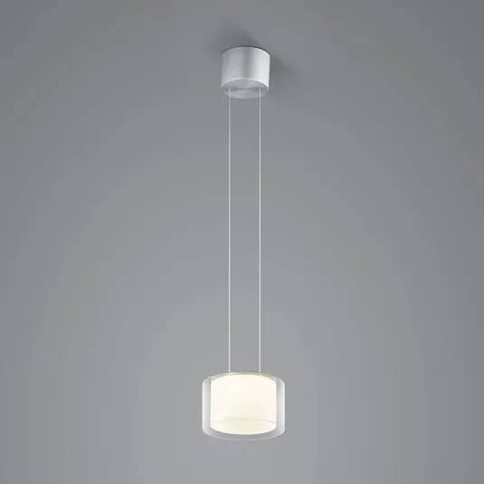BANKAMP Grand Clear lampada a sospensione LED, a 1 luce, Ø 20 cm