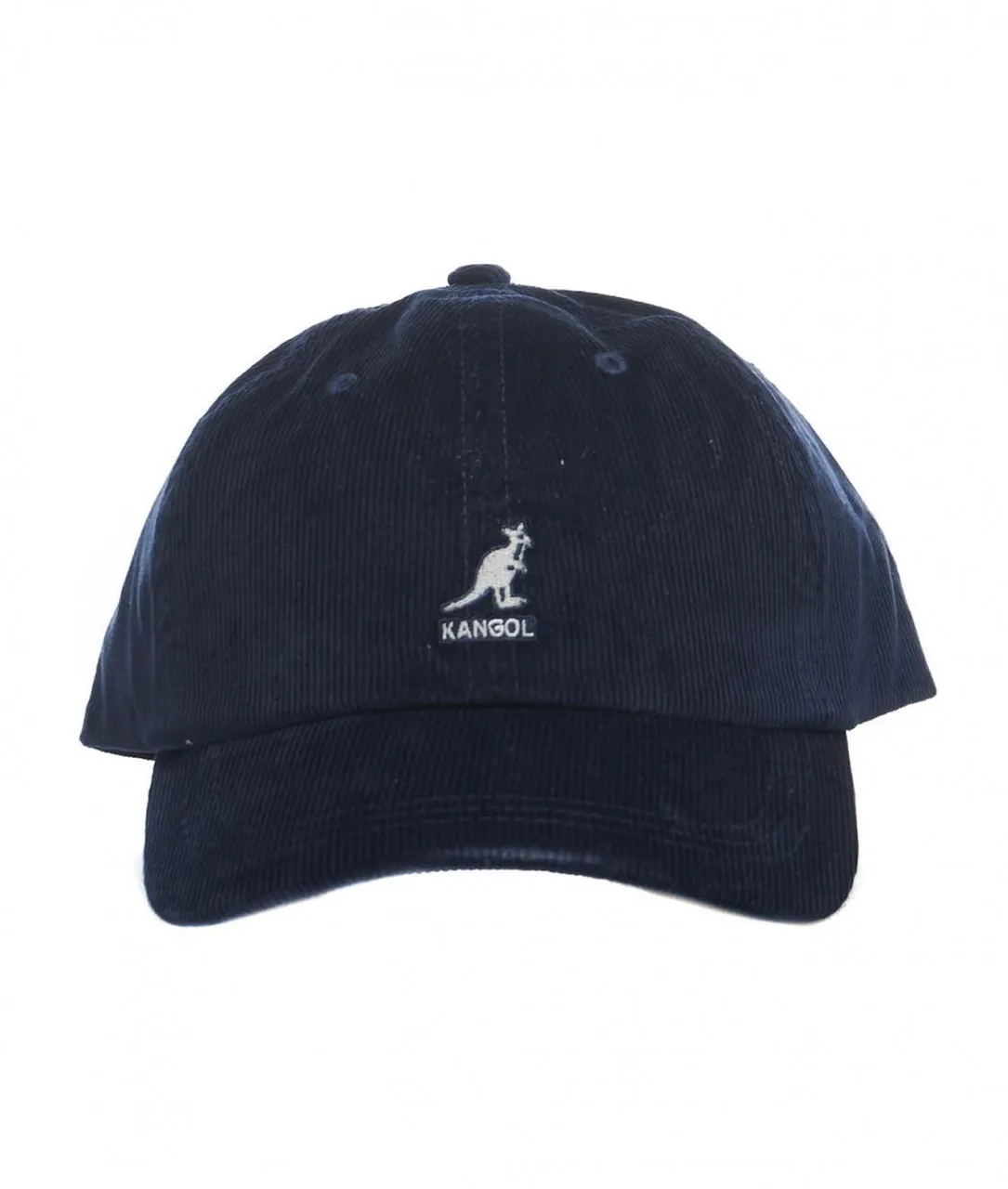 Baseball cap in velluto blu scuro blu scuro