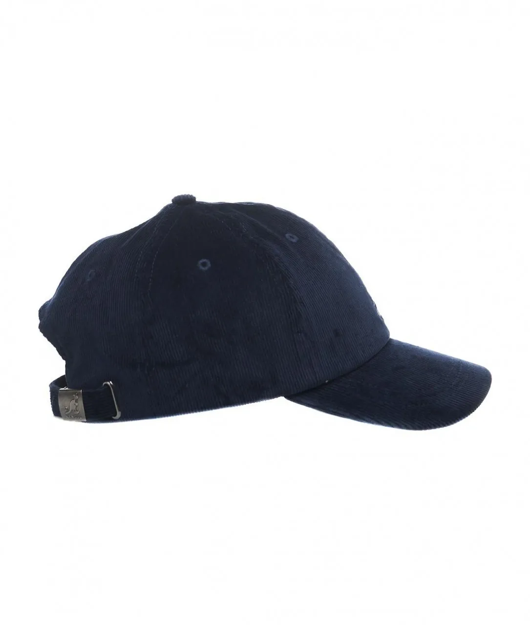 Baseball cap in velluto blu scuro blu scuro