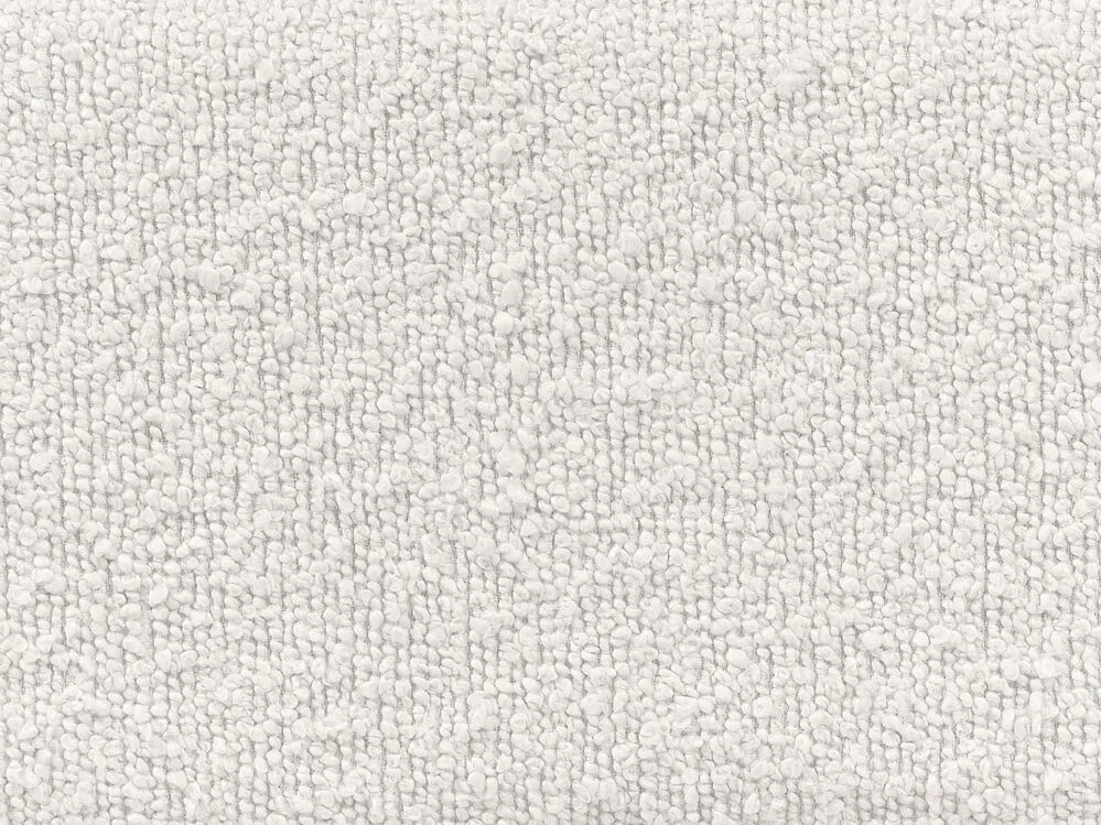 Bed Boucle MARGUT 180 x 200 cm (EU Super King) White