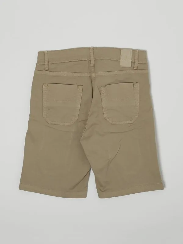 Bermuda bambino Jeckerson 5 tasche in cotone stretch Safari