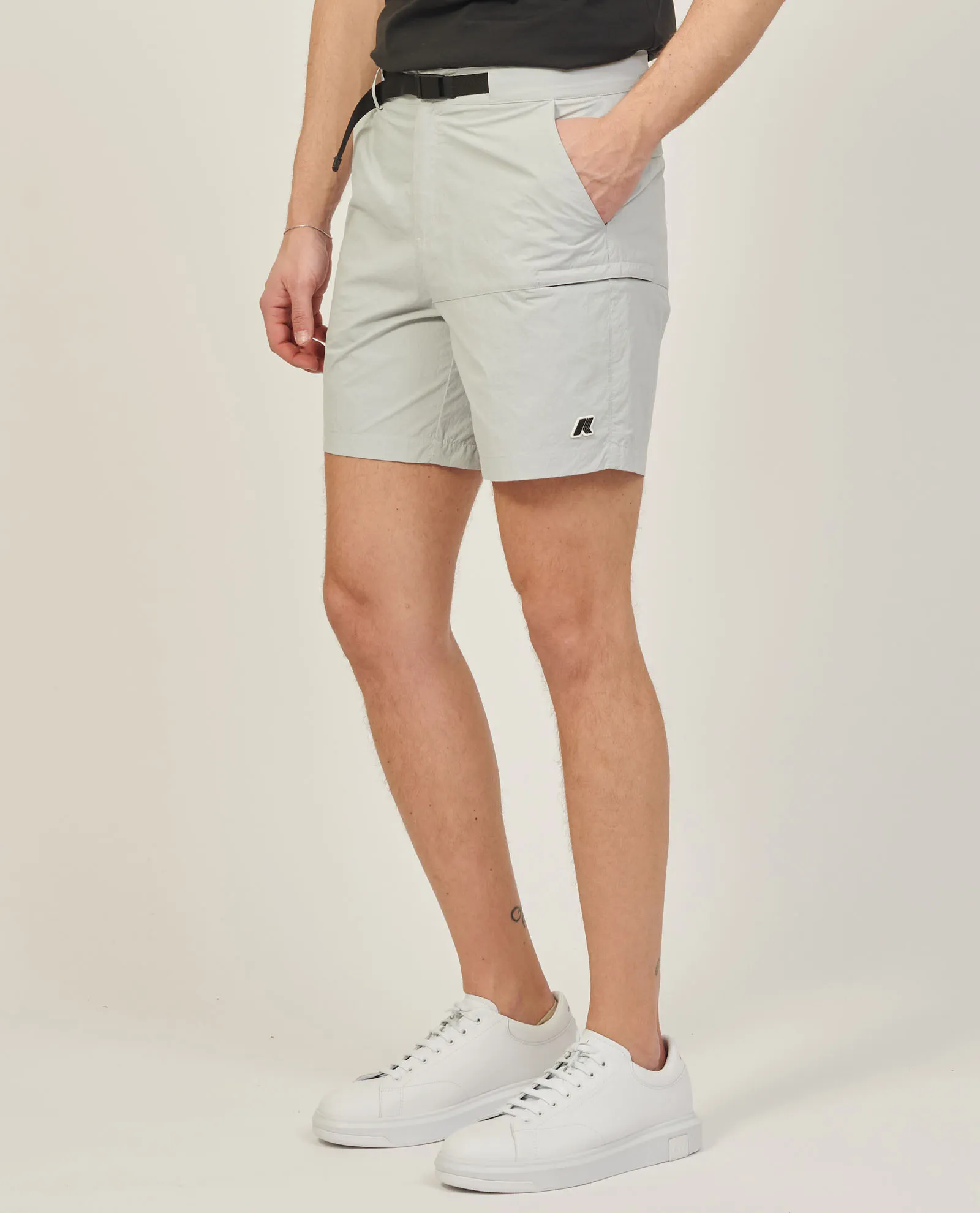 Bermuda uomo K-way Taprinne con moschettone