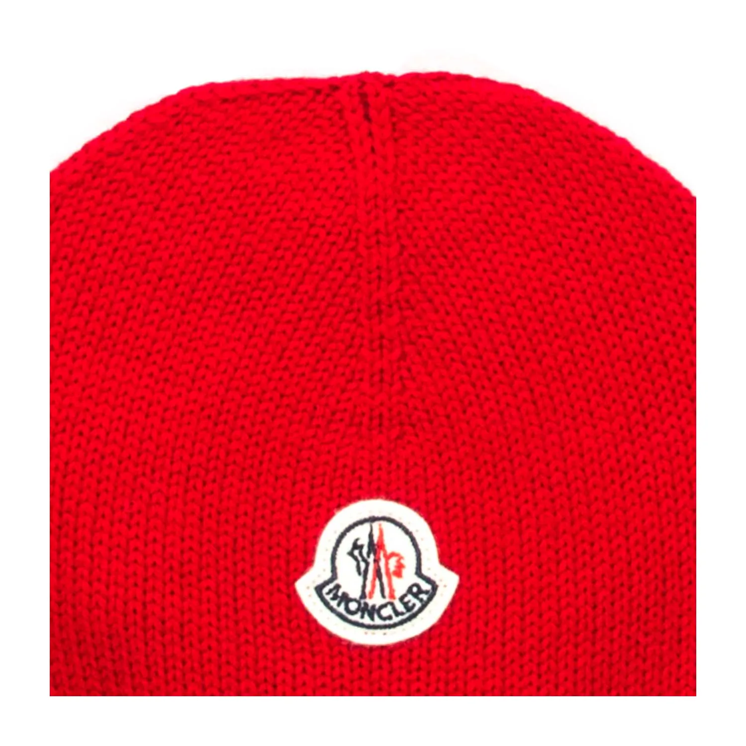 Berretto Rosso Con Logo Unisex