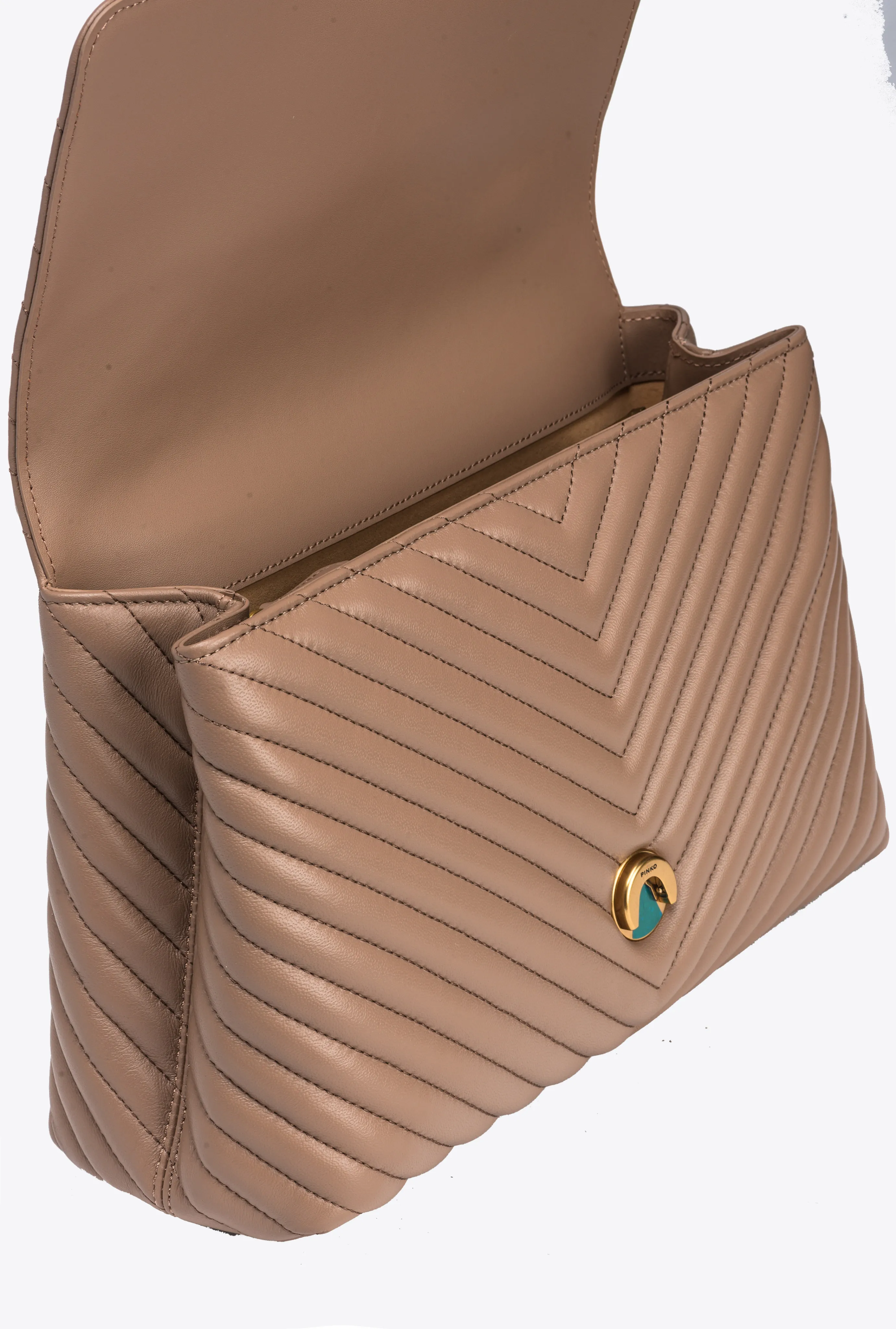  Big Lady Love Bag Puff Chevron    