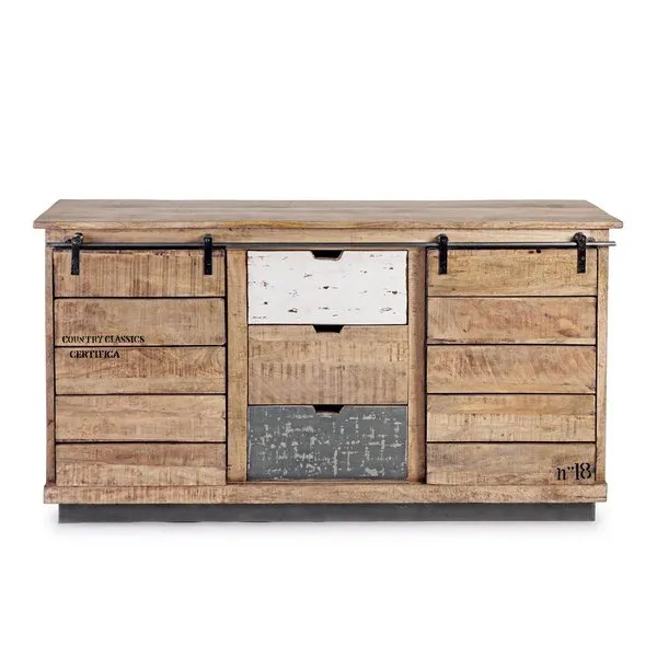 Bizzotto Credenza 2 ante  3 cassetti Tudor