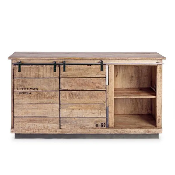 Bizzotto Credenza 2 ante  3 cassetti Tudor