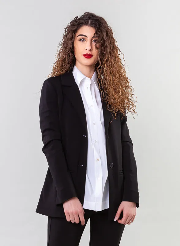 Blazer donna monopetto nero - Max Mara Leisure