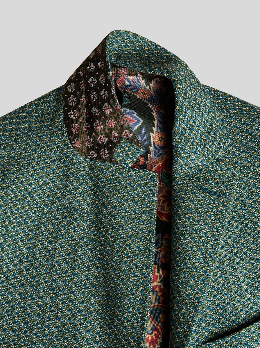 BLAZER IN JERSEY DI COTONE