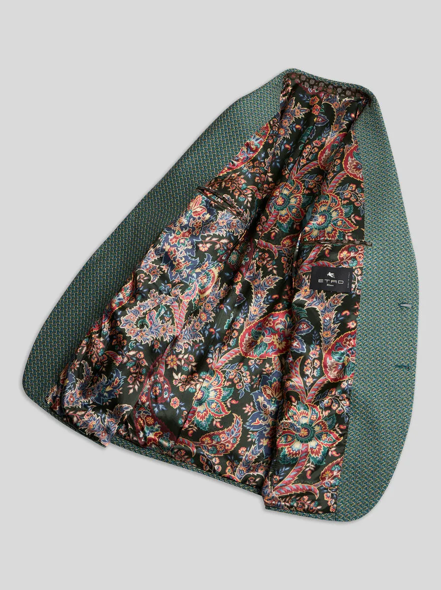 BLAZER IN JERSEY DI COTONE