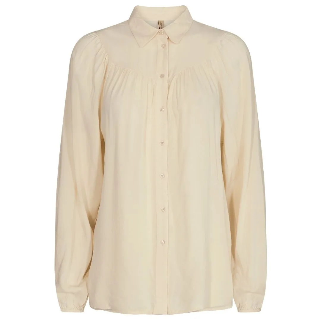 Blusa camicia in viscosa sostenibile