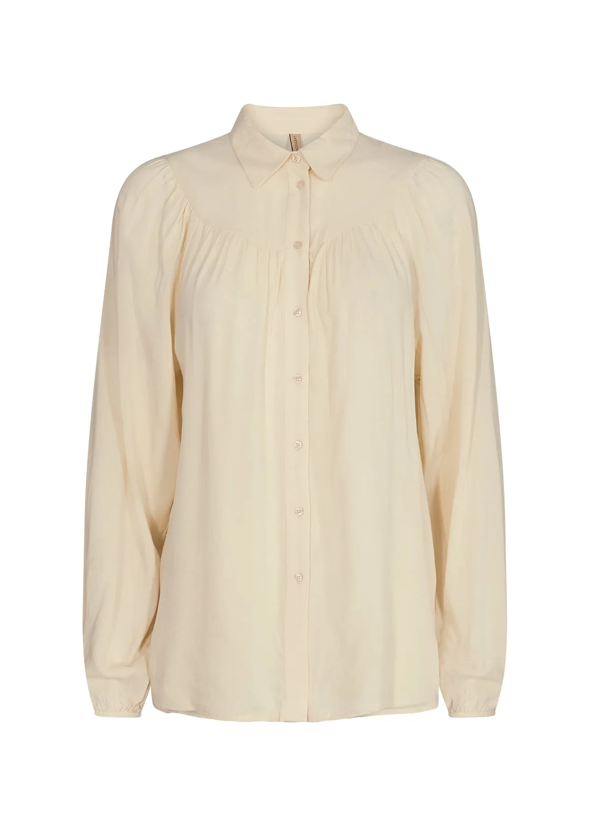 Blusa camicia in viscosa sostenibile