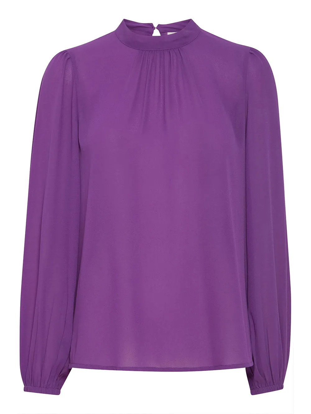 Blusa Donna tinta unita Viola