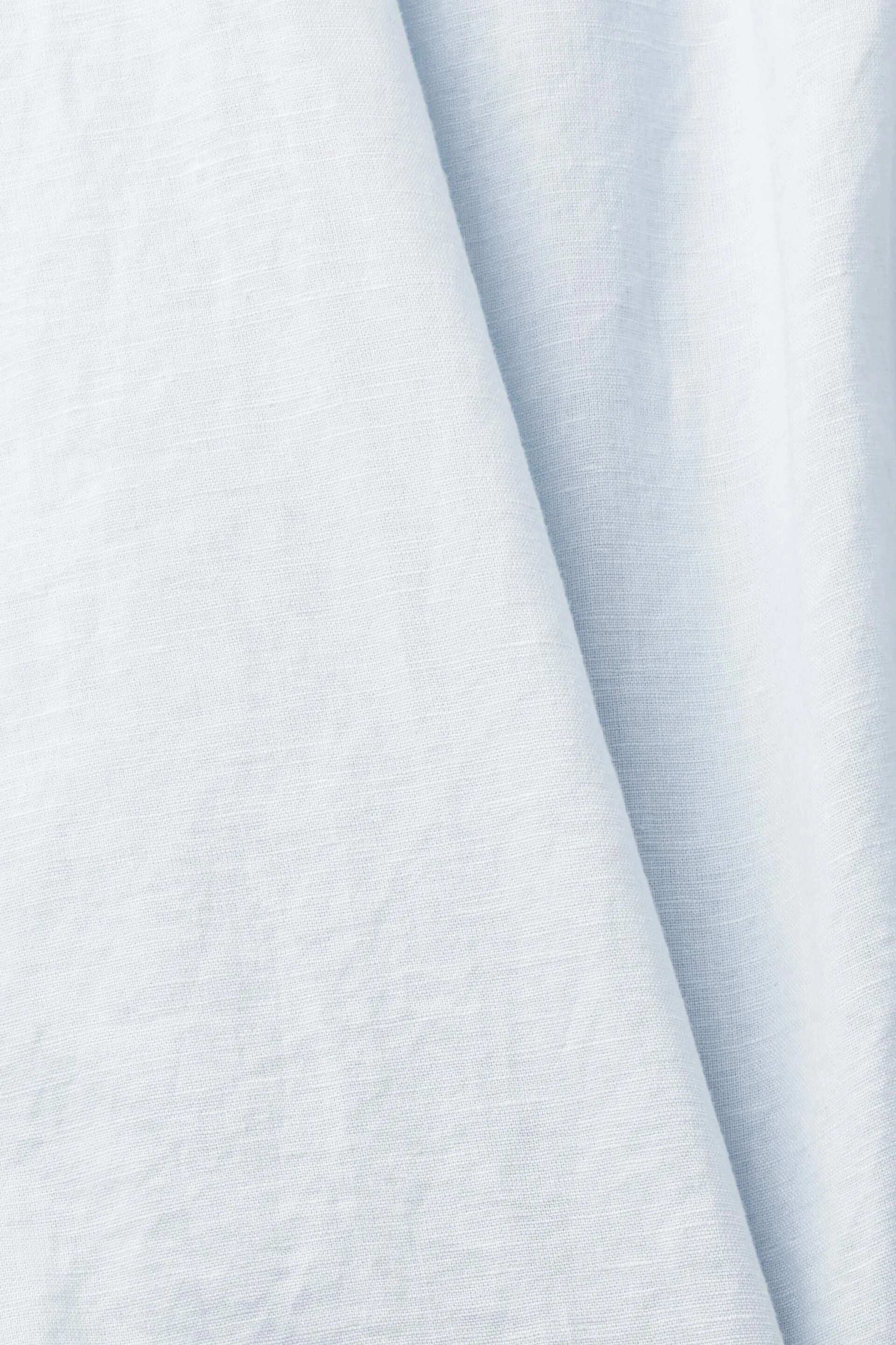 Blusa senza maniche in misto lino