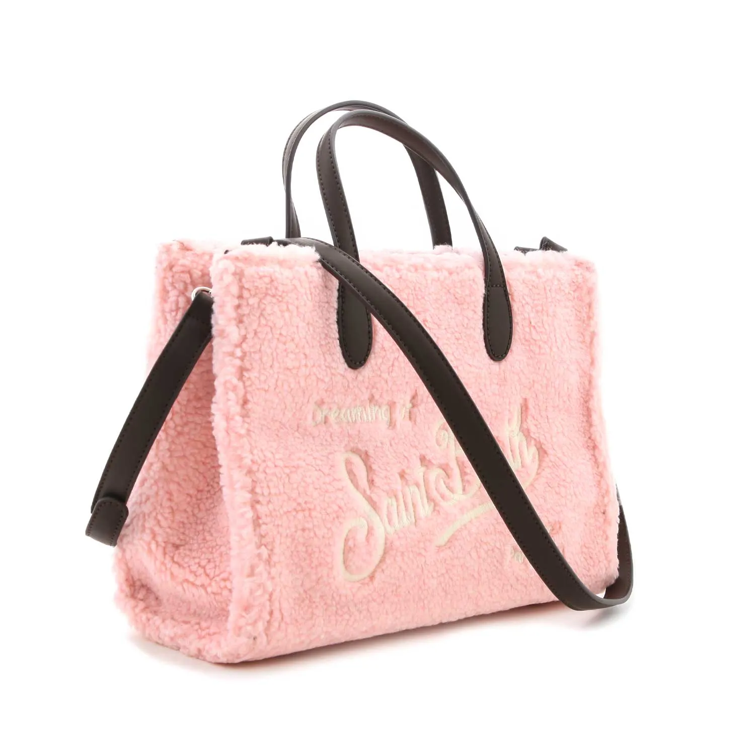 Borsa Eco-Pelliccia Rosa Girl
